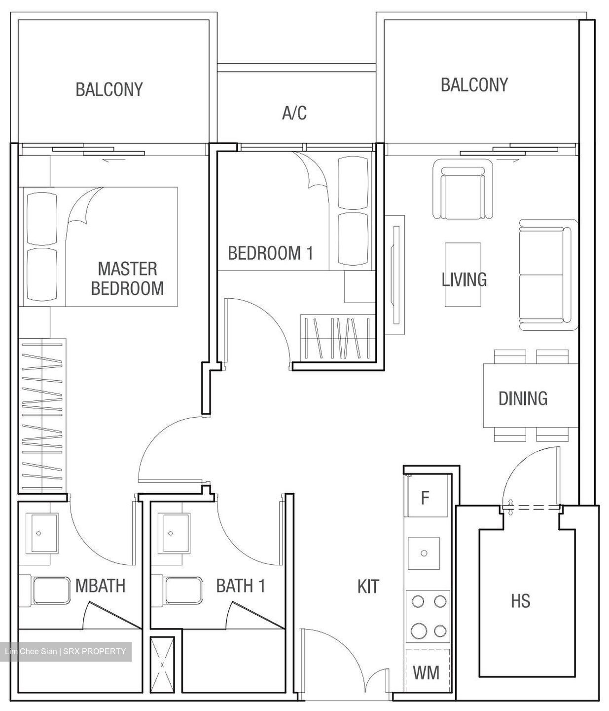 Midtown Residences (D19), Apartment #310584071
